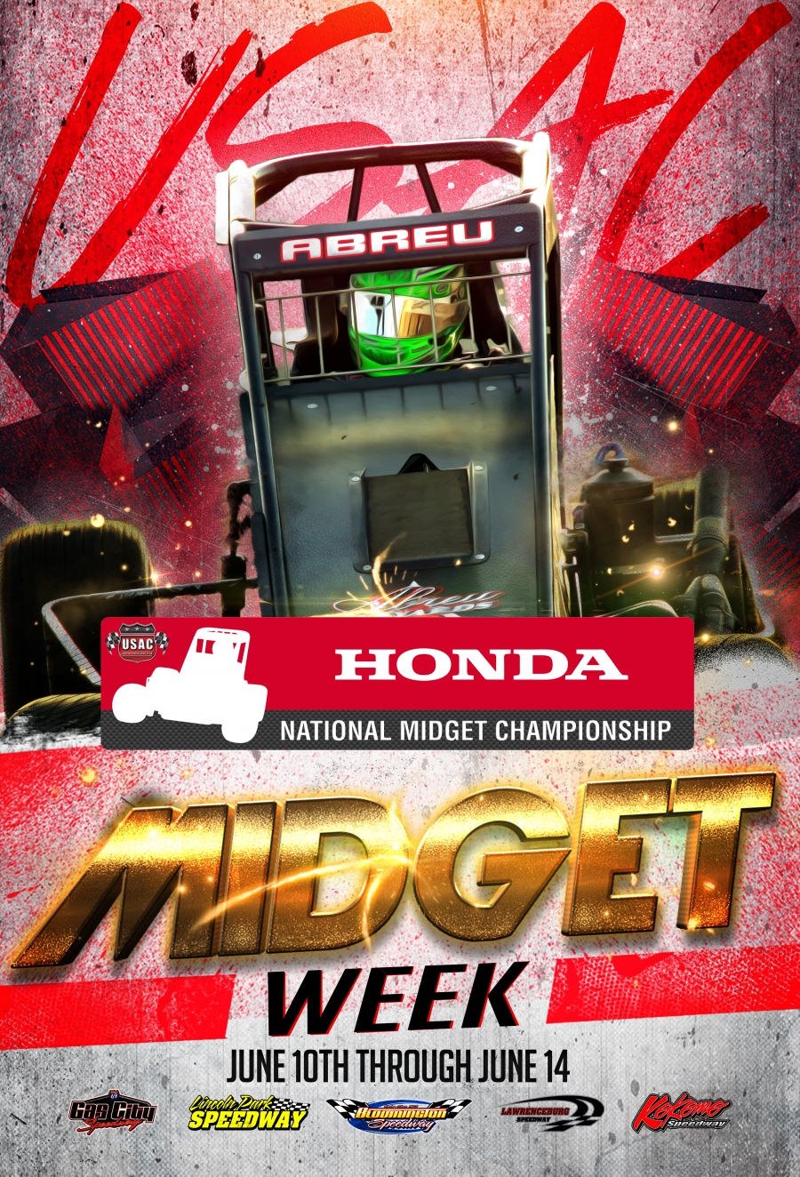 Indiana Midget Week Flyer