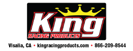 King Racing Products Josh Ford Motorsports 2016 Sponsor